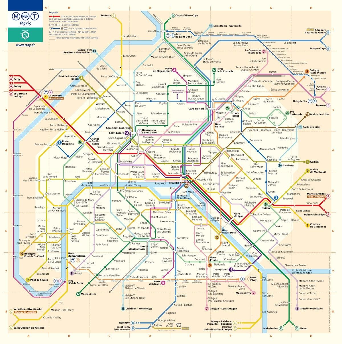 Vaşinqton Dc metro xəritəsi ilə küçələri