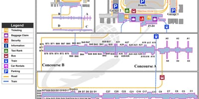 Vaşinqton ОВР kartı aeroportunun