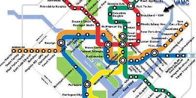 Metro dalğa gh-nın xəritə