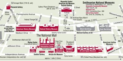 Vaşinqton muzey xəritə